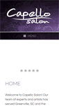 Mobile Screenshot of capello-salon.com